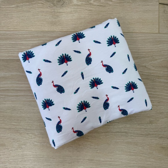 Bubble Baby Other - Bubble Baby Peacock Quilted Bamboo Blanket